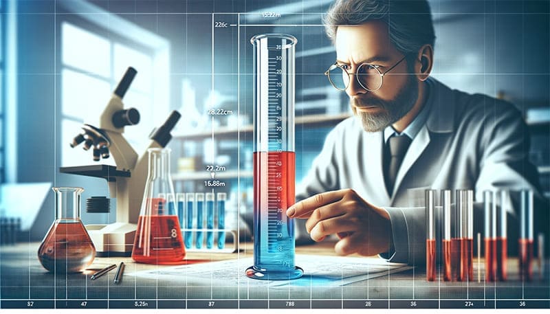 Laboratory-Measurement-Liquid-Graduated-Cylinder-Experiment